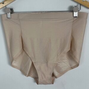 Spanx High Waist‎ Supportive Underwear Beige Womens Sz 1X NEW Slimming Shapewear